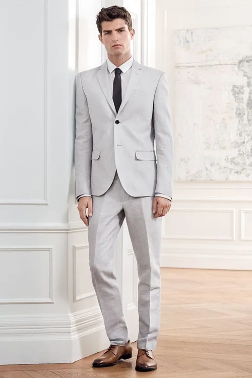 suit nam xam - suit xam nhat formal 2 - elle man