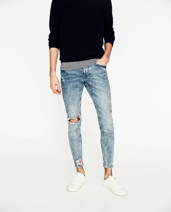 xu huong denim - raw denim - elle man 12