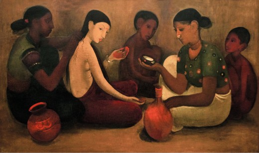 hoạ sĩ nổi tiếng 1a - Bride's Toilet 1937 - elleman