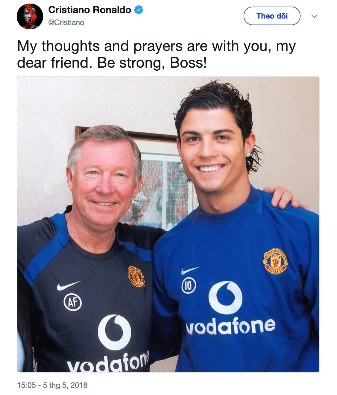 huan luyen vien alex ferguson - cr7 - elle man