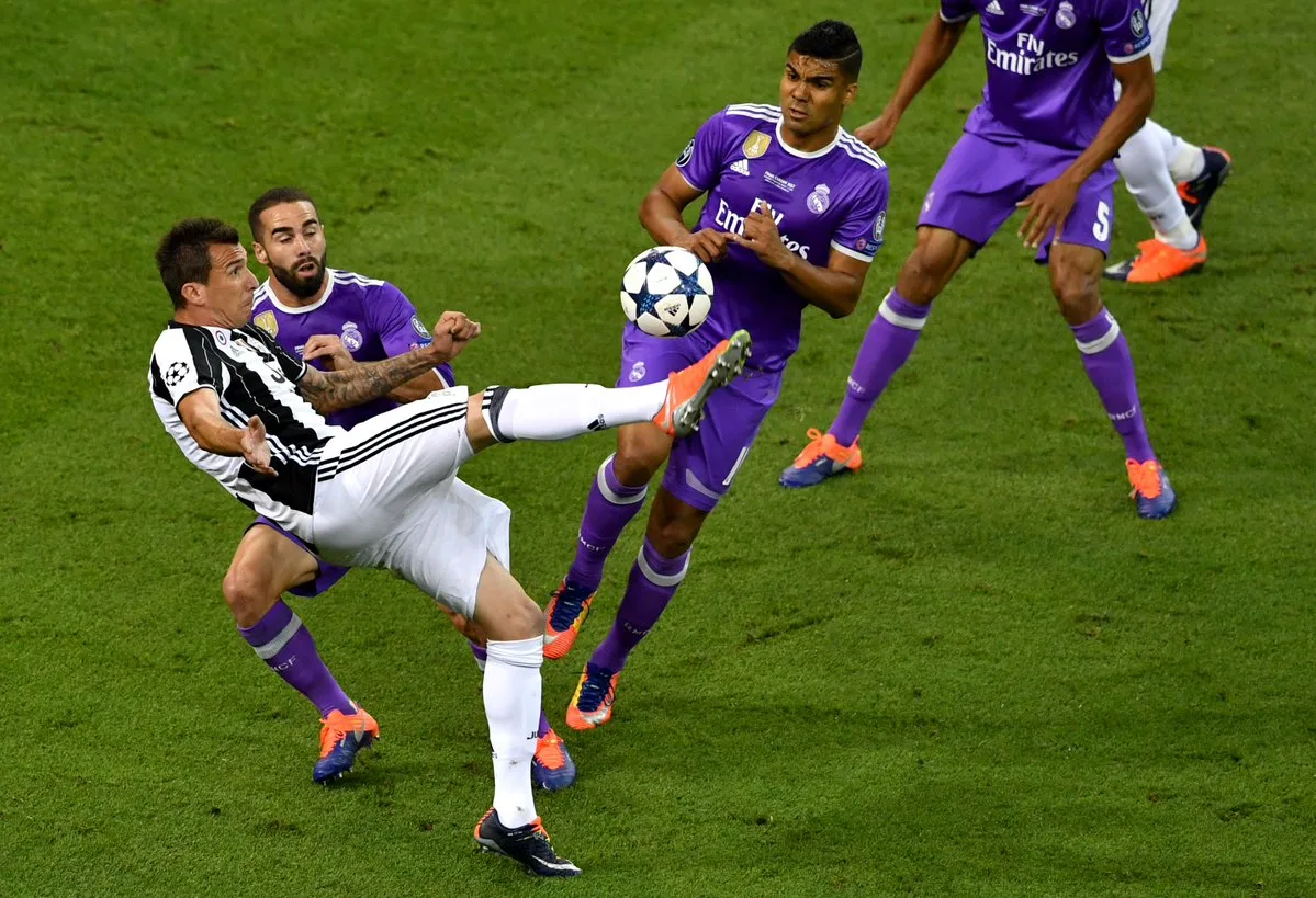 CHAMPIONS LEAGUE - Juventus - Real Marid- Elle man - Mandzukic