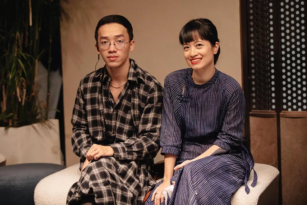 Nguyên Đặng Shinesium và chị Liên Chi ELLE Việt Nam