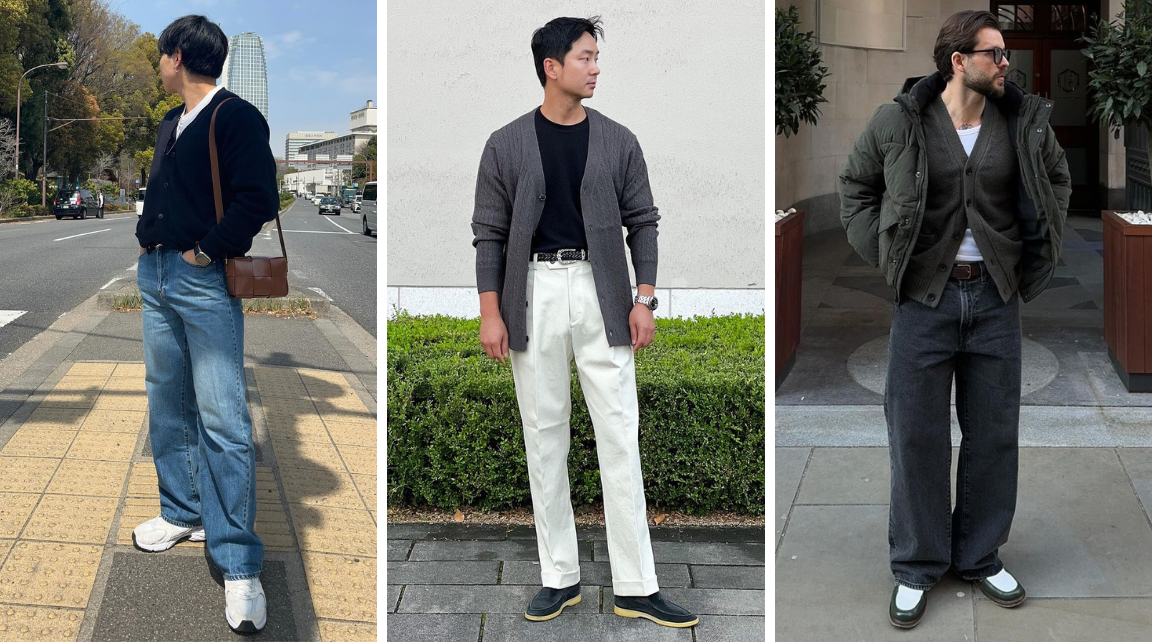 ELLE Man Mix&Match: Đón đầu xu hướng với cardigan