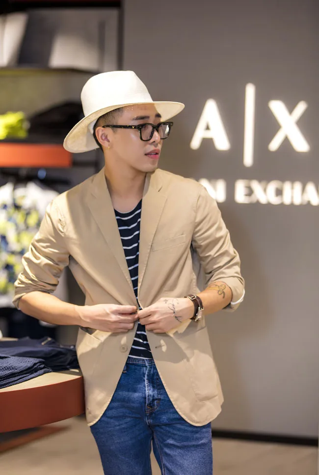 khai truong armani exchange - elle vietnam 8
