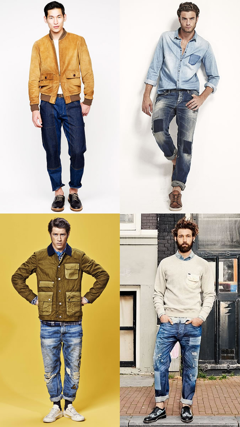 Các xu hướng áo & quần jeans nam hot 2016 - embellished - elleman