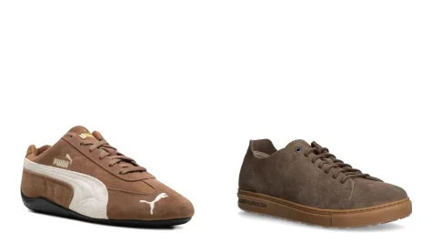 sneaker màu nâu
