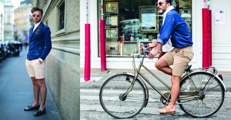Cách phối đồ nam đẹp với quần shorts Cách phối đồ nam đẹp với quần shorts