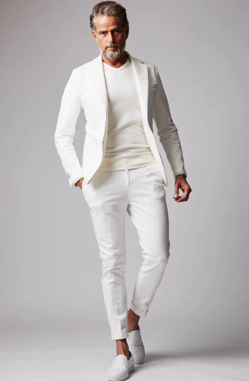 mau trang - smart casual - Lookastic