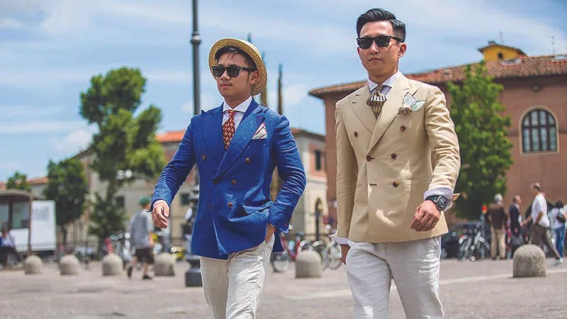 Học cách phối đồ, chuẩn bị cho sự trở lại của suit/ áo blazer hai hàng nút