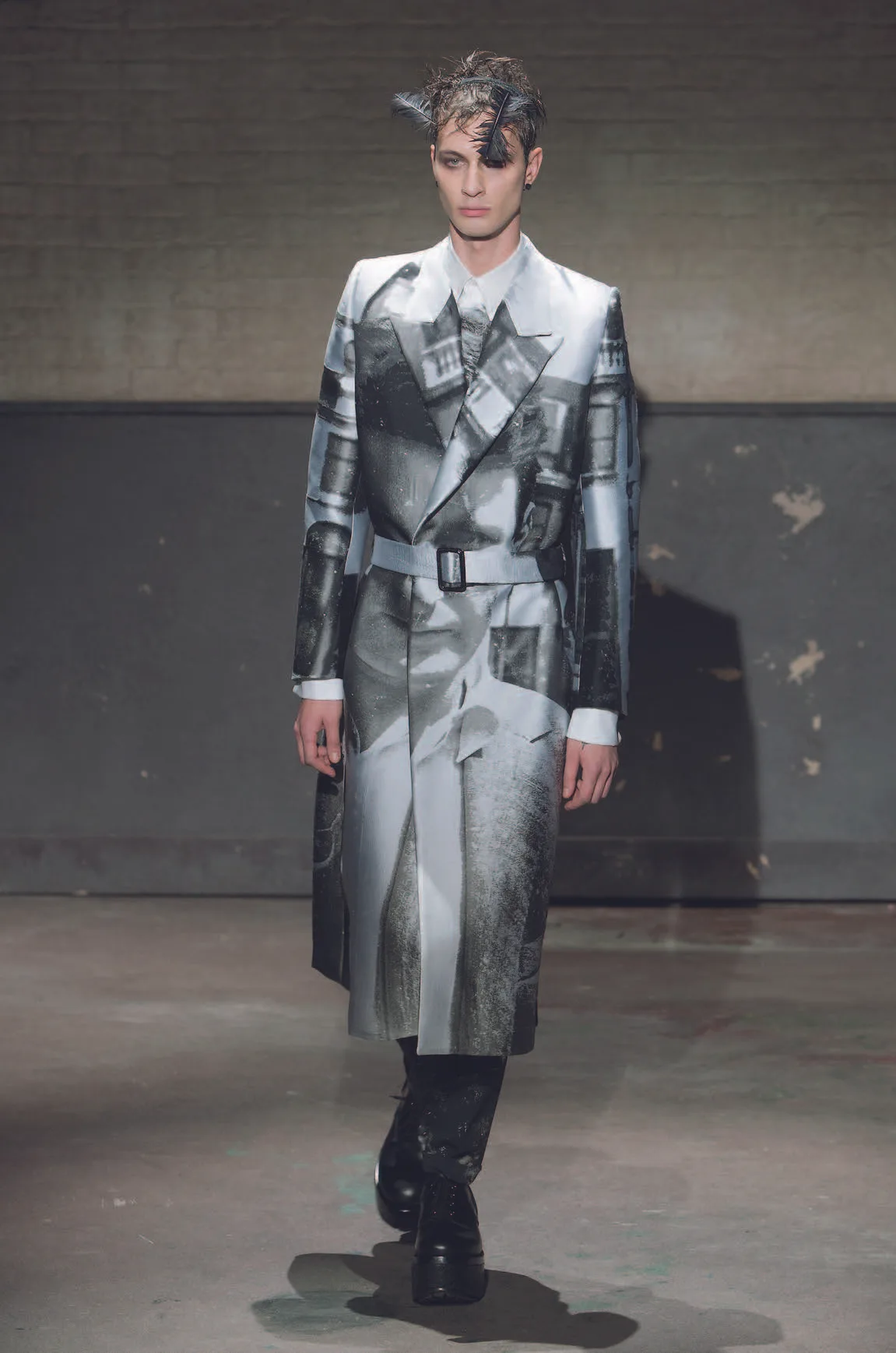 Áo khoác dài Alexander Mcqueen Áo khoác dài Alexander Mcqueen