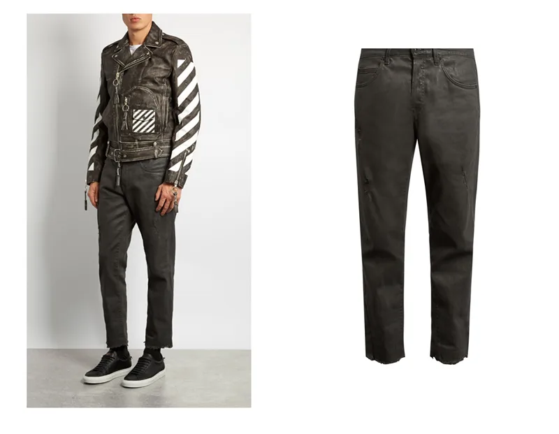 xu hướng quần jeans nam cuối năm 2016: quần của Off White.