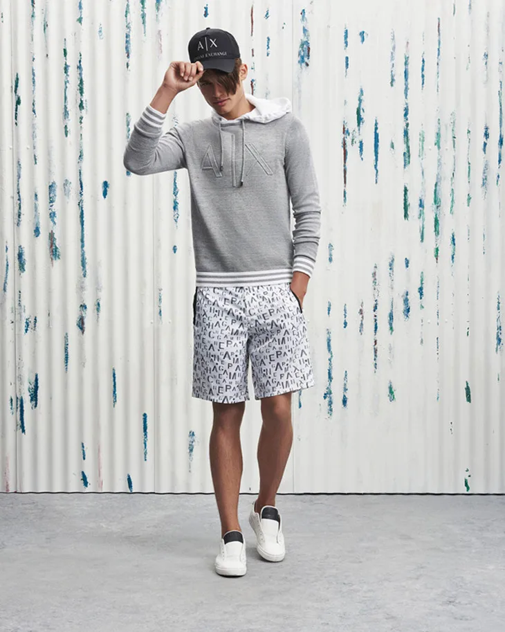 Armani Exchange - cargo shorts - elle man 3