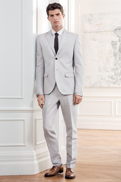 suit nam xam - suit xam nhat formal 2 - elle man