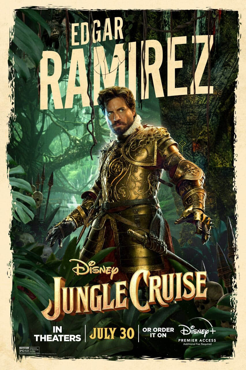 jungle cruise - Édgar Ramírez