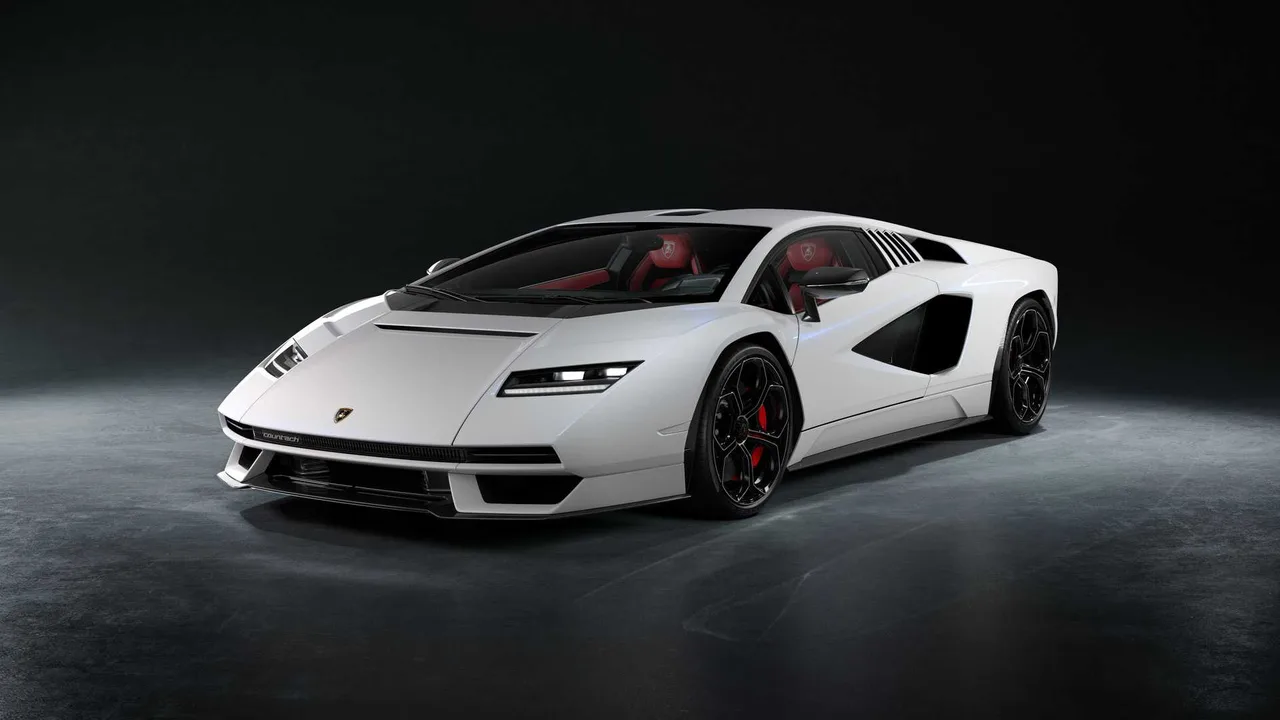 sieu xe dien Lamborghini Countach