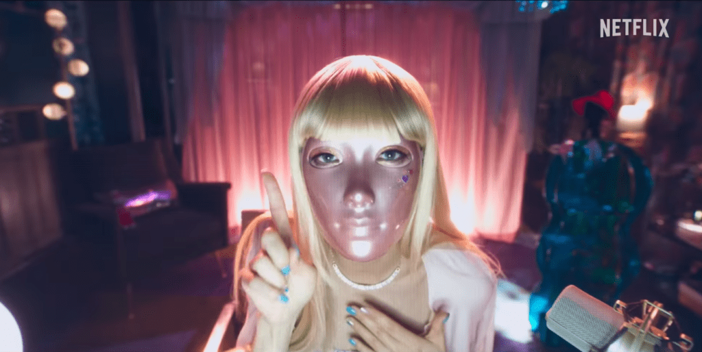 mask girl