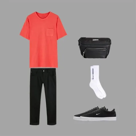 Màu living coral elle man -04