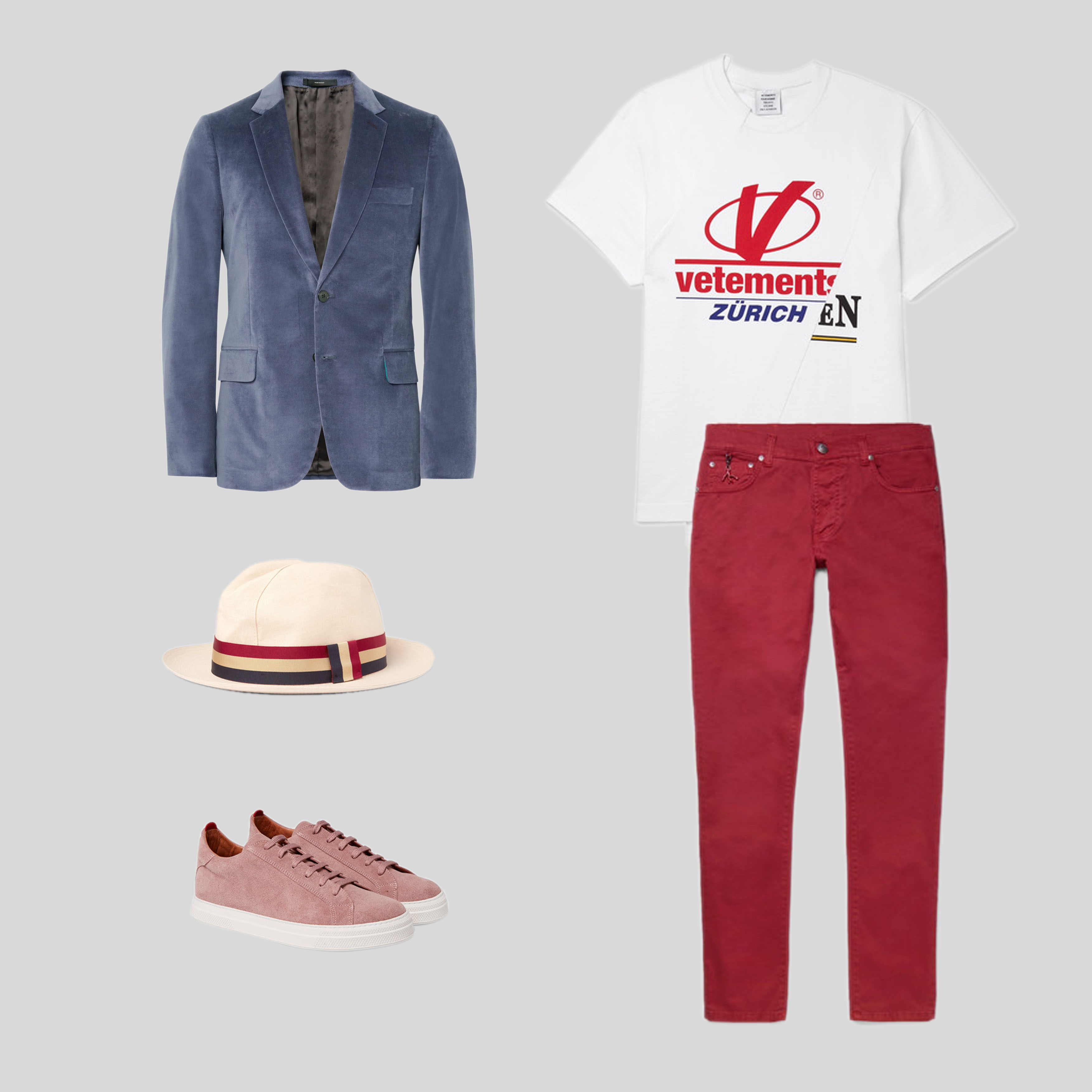 ELLE Man Style Calendar phối đồ ăn ý với mũ cói (4)
