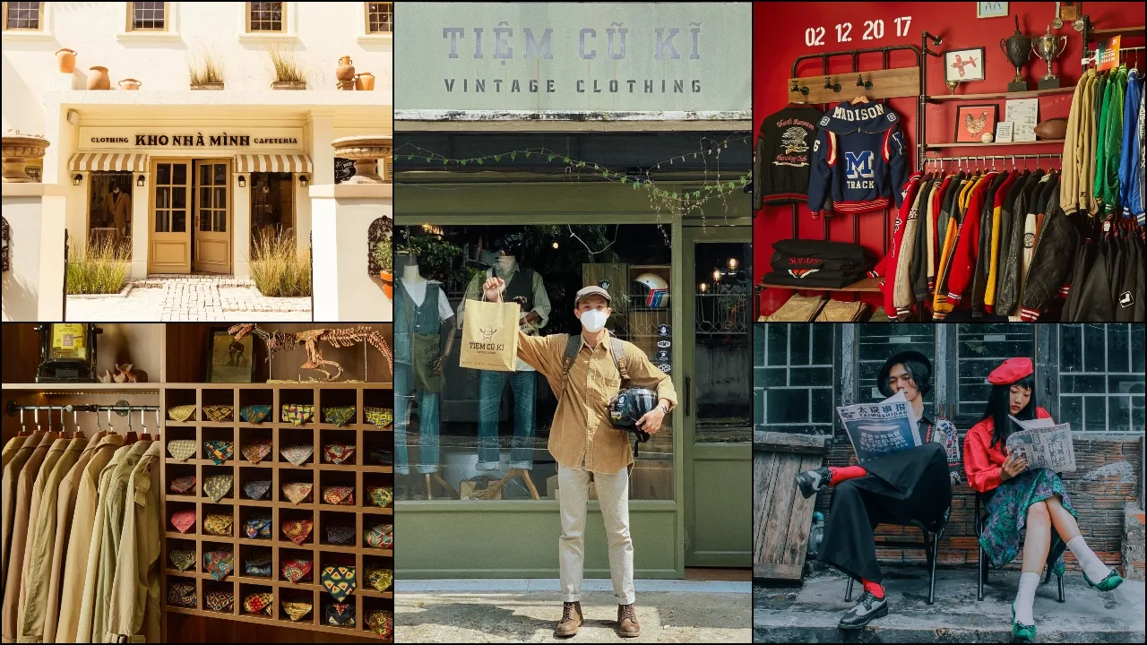 Top cửa hàng đồ Vintage cực chất tại Sài Gòn 2021