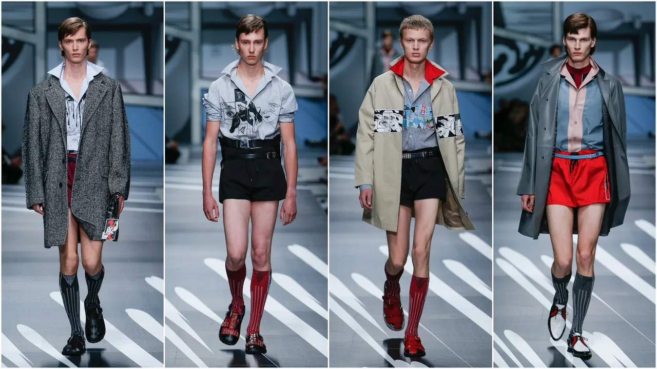 Sự bất cân đối về tỉ lệ nằm trong ý tưởng của Miucia Prada