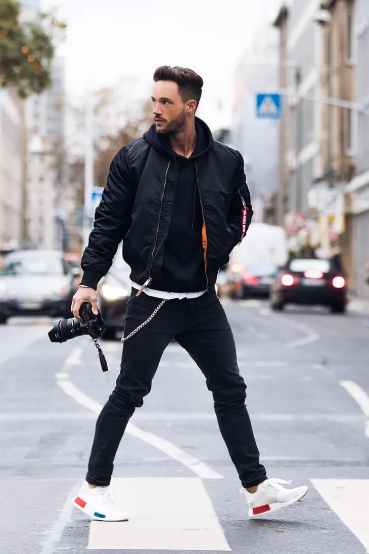 ao khoac bomber - ELLE Man 8
