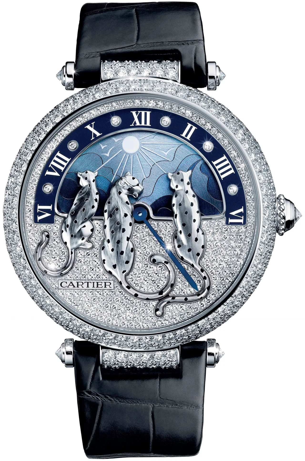 đồng hồ cao cấp Rêves de Panthères của Cartier đồng hồ cao cấp nam Rêves de Panthères của Cartier