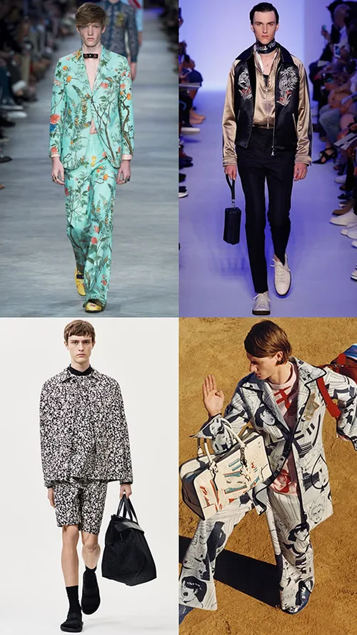 phong cach thoi trang hoa tiet in He 2016 - runway - elleman