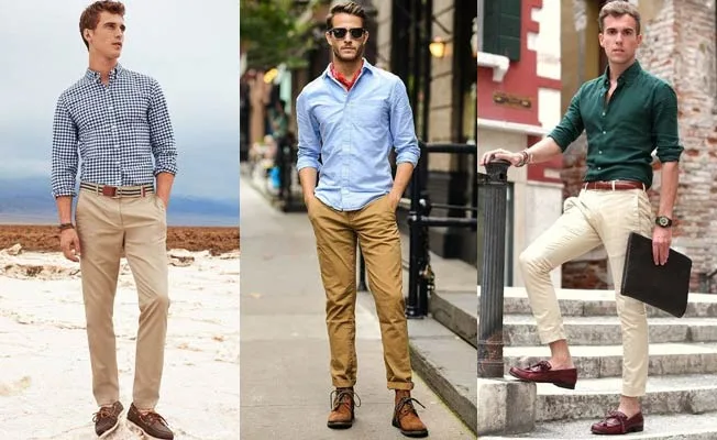 Quần chinos sẽ thay thế hoàn toàn cho chất liệu denim thô ráp. Ảnh: Dayafterindia