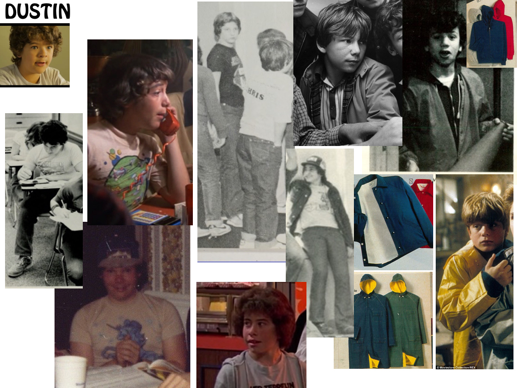 thời trang phim stranger things dustin
