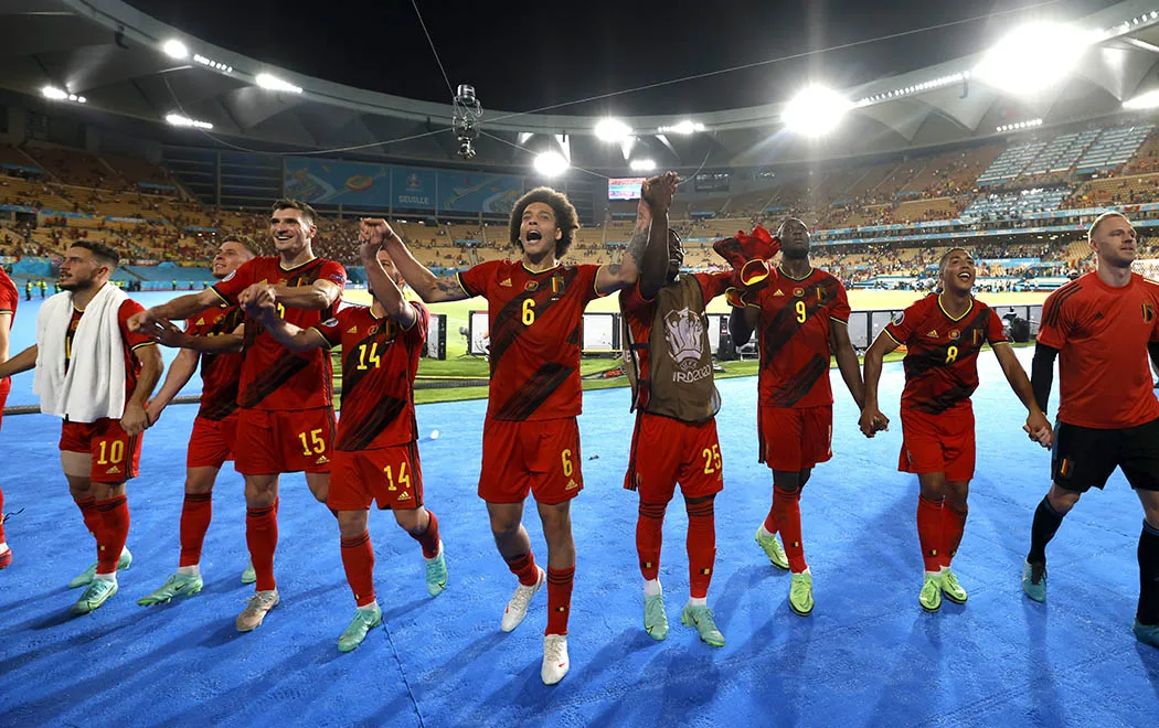 Bỉ đã vượt qua Bồ Đào Nha để tiến vào Tứ kết EURO 2020.