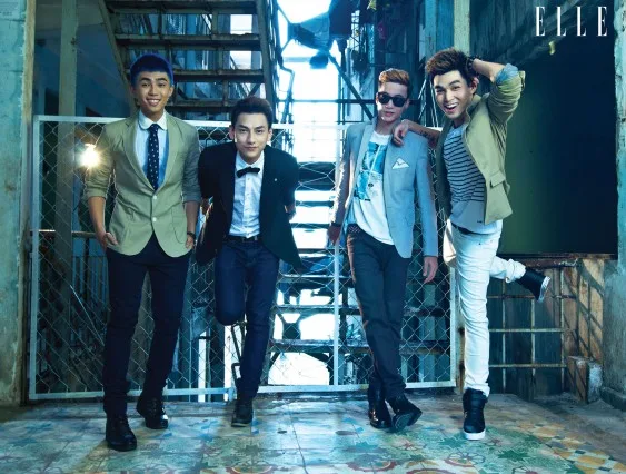 Các thành viên của nhóm nhạc 365: WILL, ISSAC, ST, JUNE. Các thành viên của nhóm nhạc 365: WILL, ISSAC, ST, JUNE.