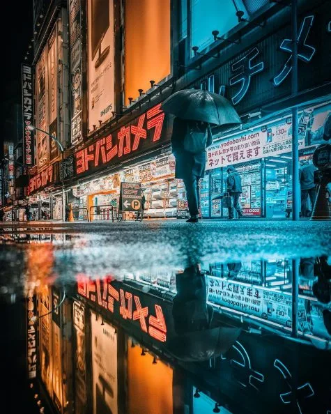 bộ ảnh đẹp - đường phố shinjuku