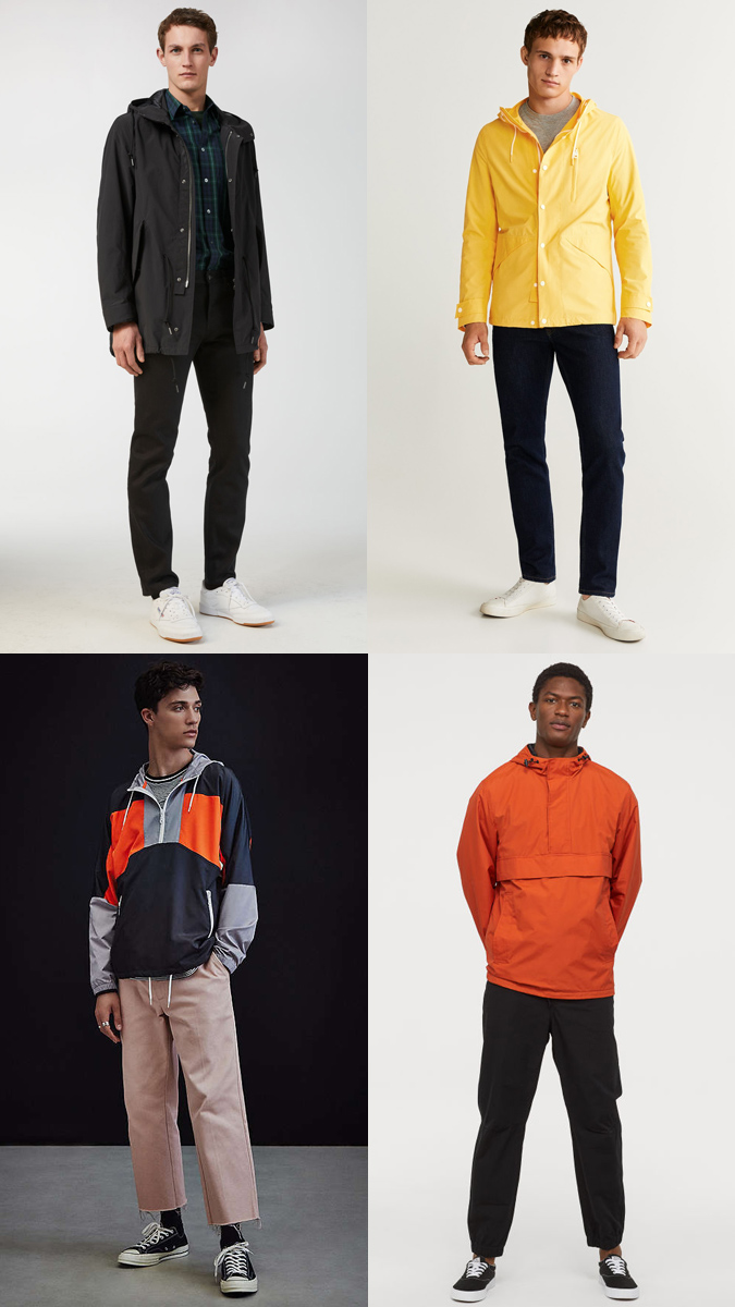 Những chiếc áo raincoat phong cách old school phù hợp với mọi thứ