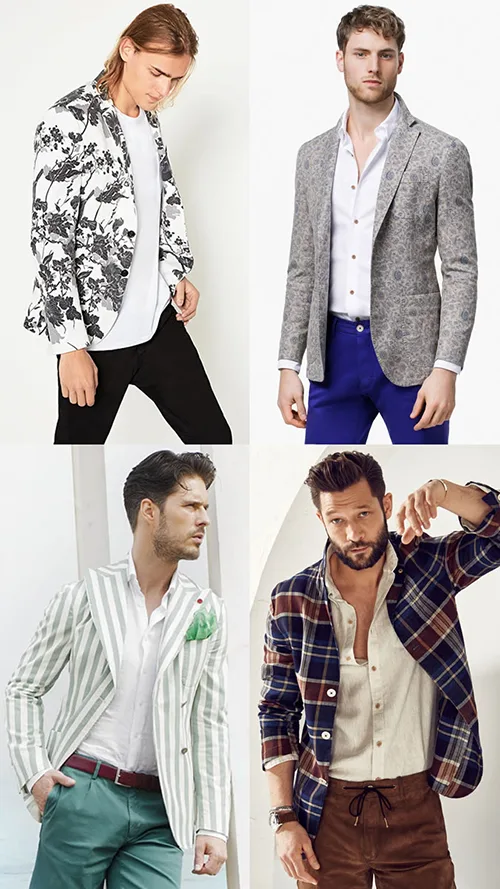 phong cach thoi trang hoa tiet in He 2016 - blazer - elleman