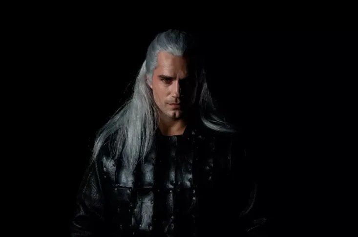 henry cavill the witcher - elle man feature