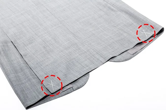 6 lỗi thường gặp khi tậu đồ vest nam mới: quên xẻ tà.