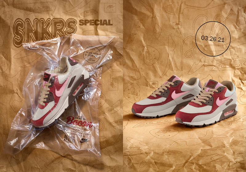 DQM x Nike Air Max 90 “Bacon”