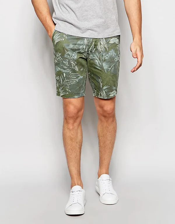 phong cach thoi trang hoa tiet in He 2016 - shorts Asos - elleman