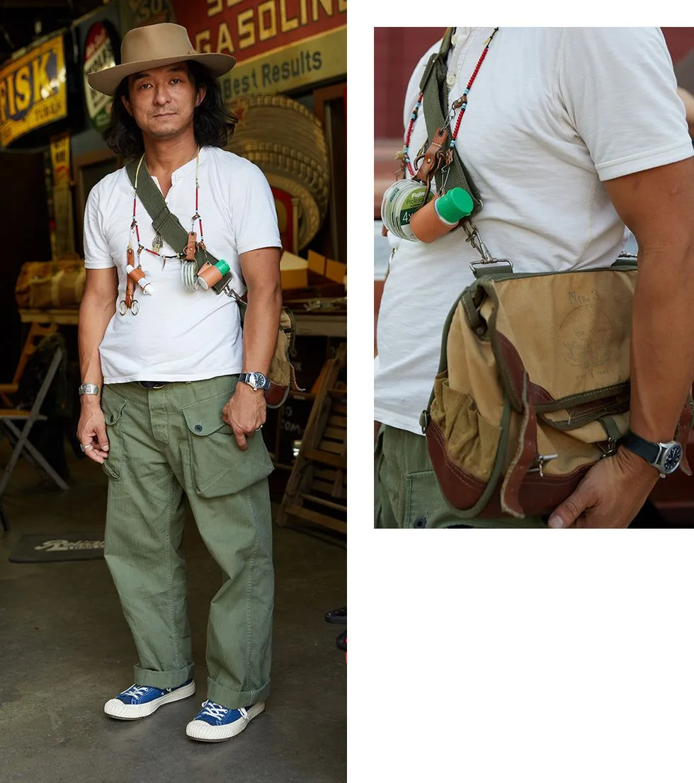 phong cach vintage - Naoki Mizusana, X-ray tech - elle man