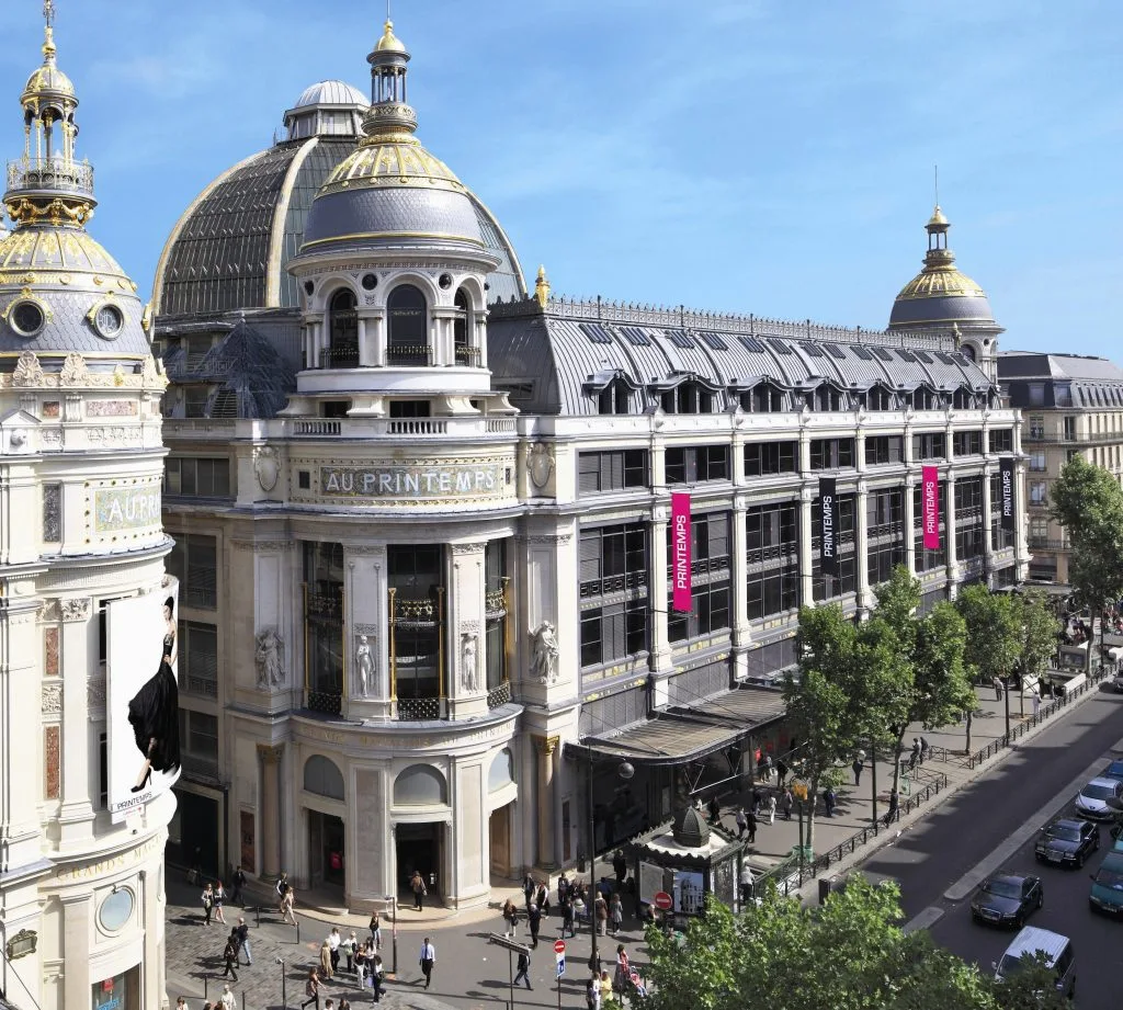 “Cửa hàng lớn” Printemps trên đại lộ mua sắm Haussmann, Paris. (Ảnh: printemps.com)