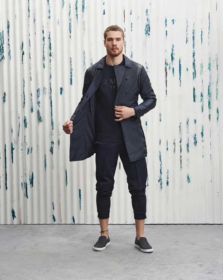 Armani Exchange - athelisure double denim - elle man 2