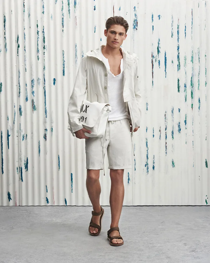 Armani Exchange - linen - elle man 1