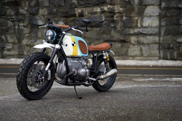 Bản độ xe BMW R60/6 ấn tượng của Vintage Steele