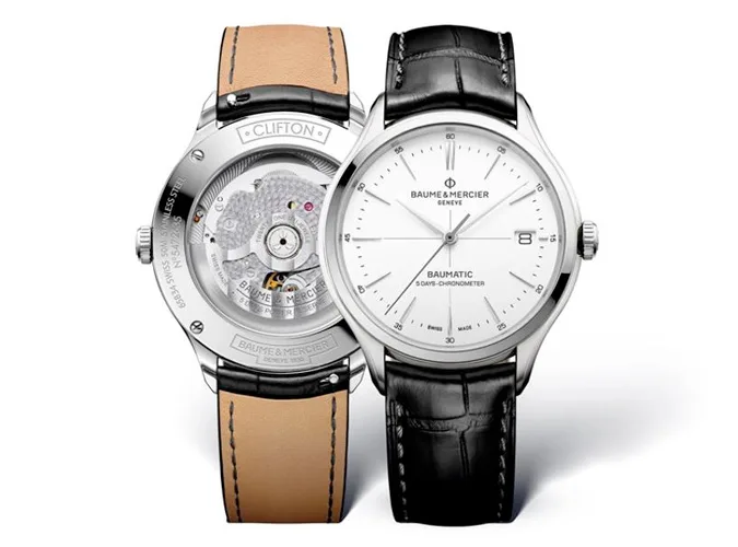 dong ho cao cap-Baume & Mercier Clifton Baumatic- ELLE Man