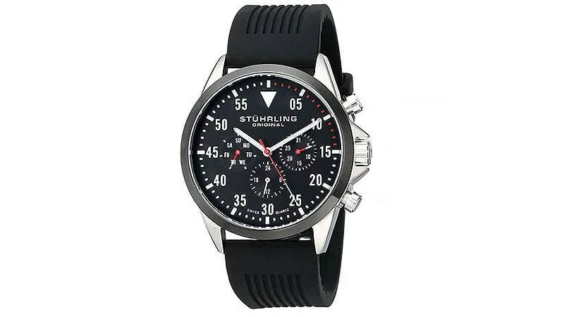 Dong ho nam - Stuhrling-Original-Mens-Aviator-Analog-Swiss-Watch- elle man