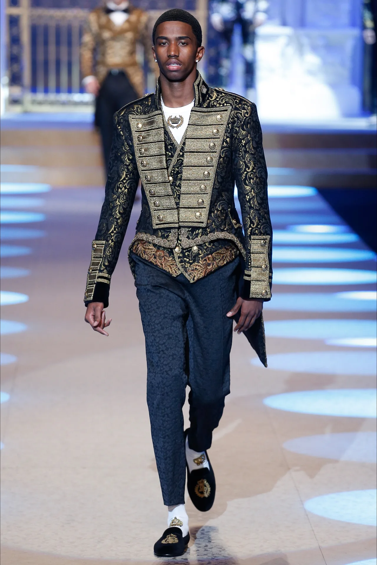 Christian Combs, con trai của rapper Puff Daddy. Ảnh: dolcegabbana