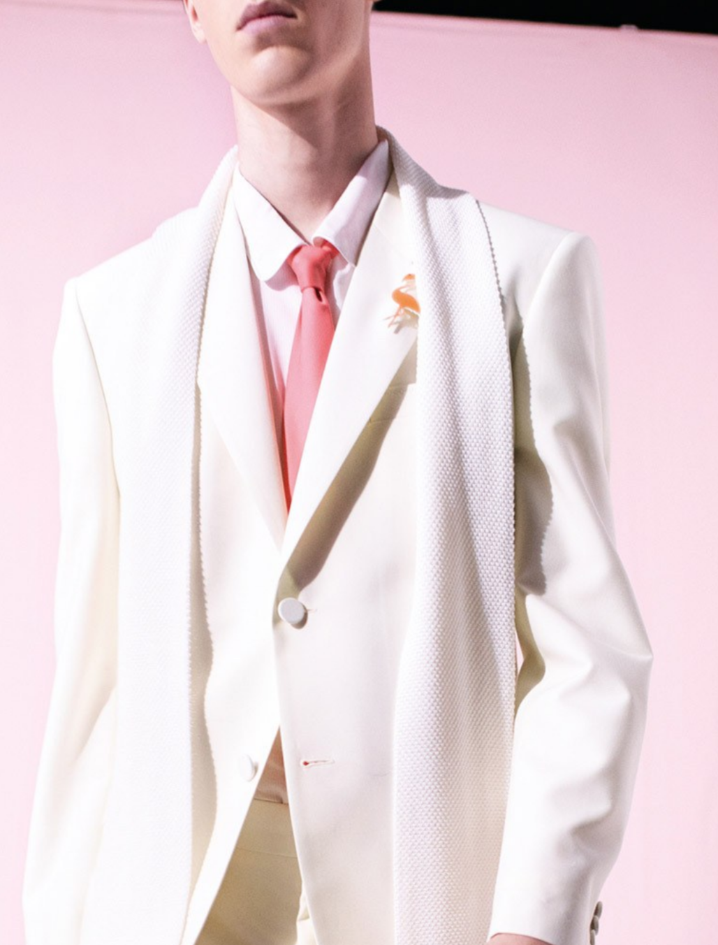 hoạ tiết Flamingo ELLE Man 09
