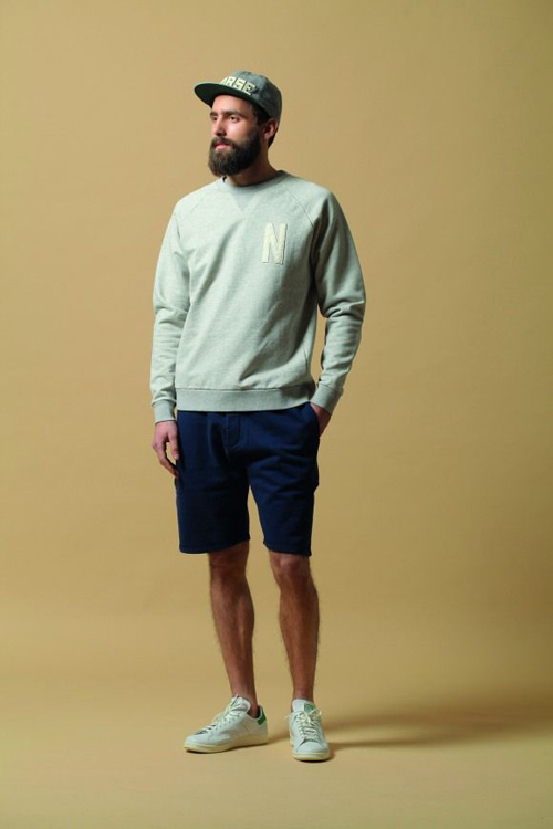 quần short nam - sweat + áo thun 6 - elle man