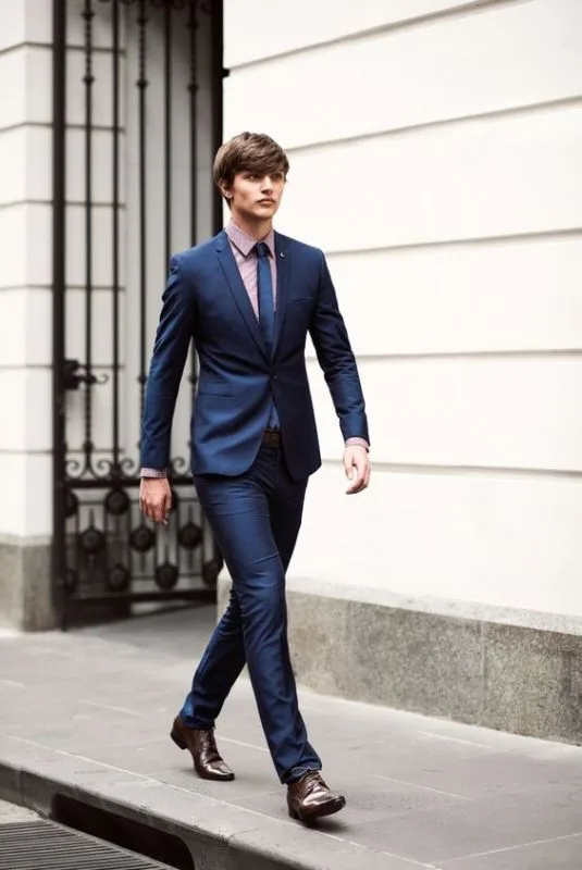 suit nam xanh - elle man 11