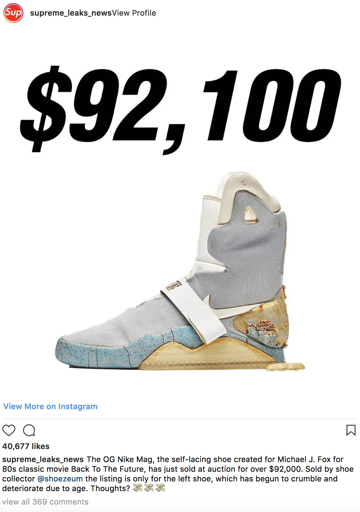 giay sneaker nike mag update - elle man 1